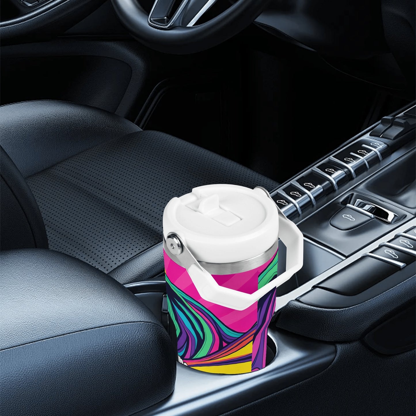 Psychedelic Peace Wave 20oz Tumbler – Festival Fever Collection