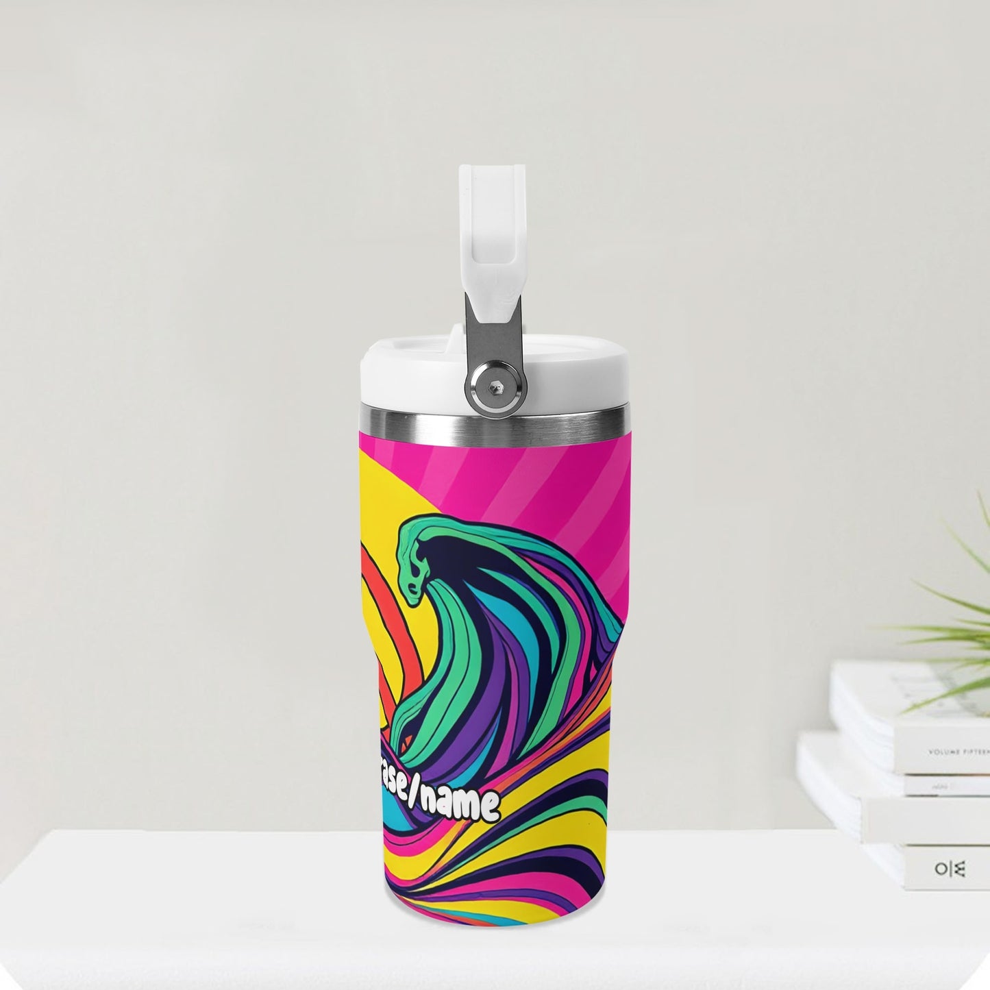 Psychedelic Peace Wave 20oz Tumbler – Festival Fever Collection