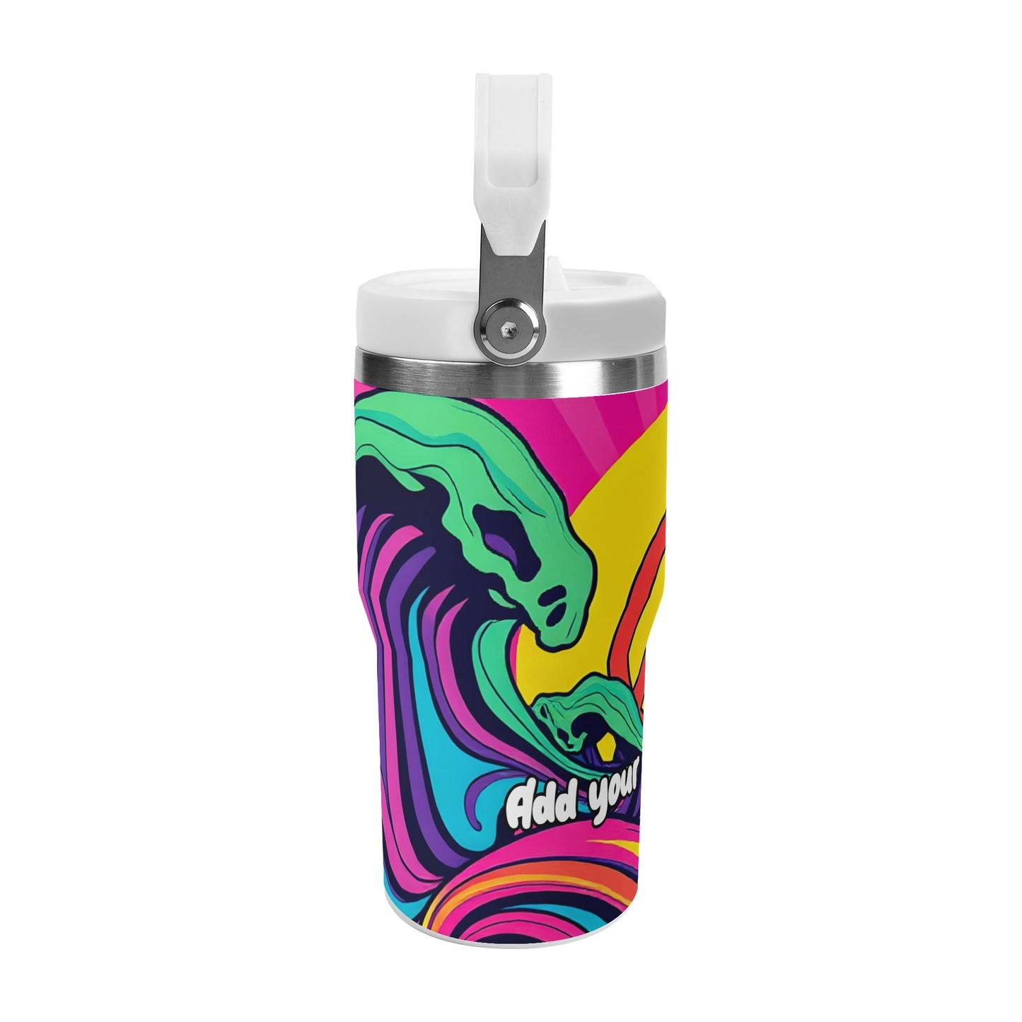 Psychedelic Peace Wave 20oz Tumbler – Festival Fever Collection