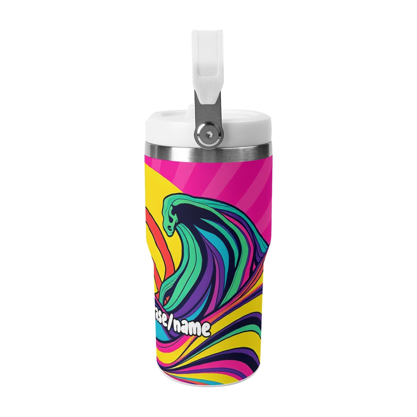 Psychedelic Peace Wave 20oz Tumbler – Festival Fever Collection