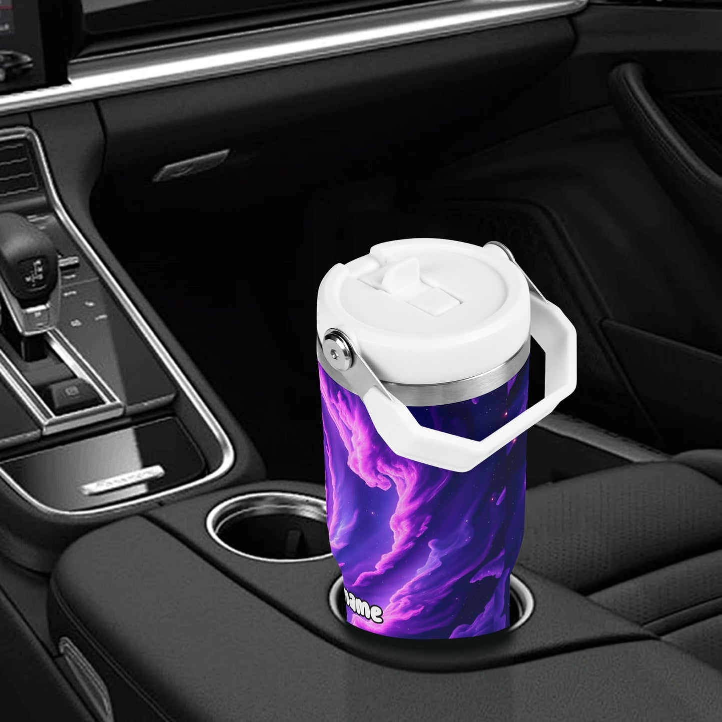 Swirling Galactic Vortex 30oz Tumbler – Cosmic Dreams Collection