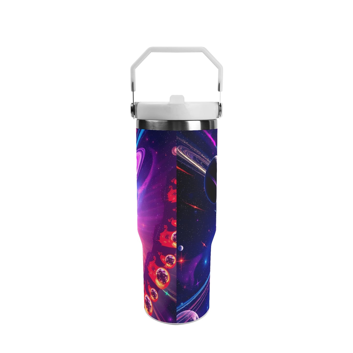 Celestial Planetary Orbit 30oz Tumbler – Cosmic Dreams Collection