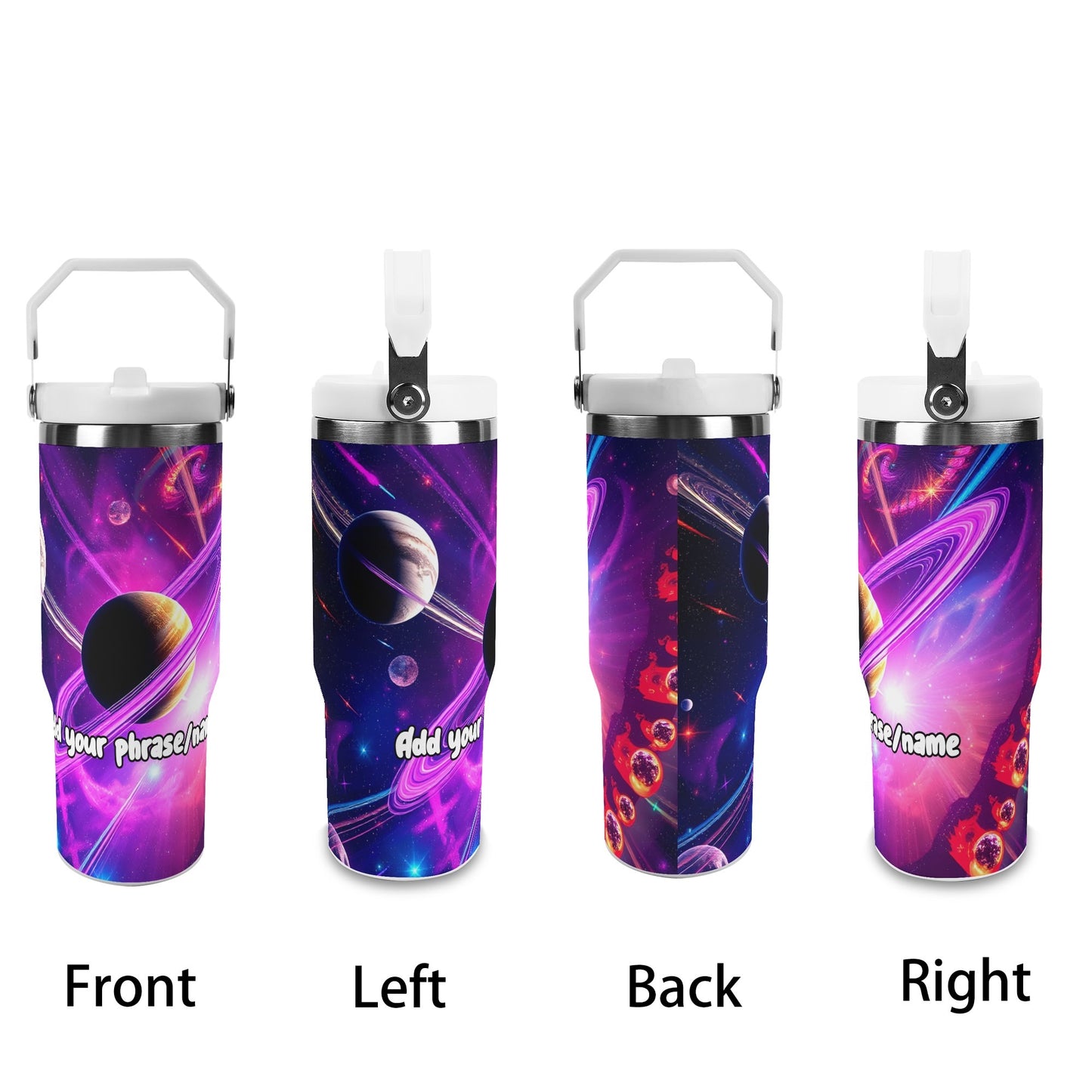 Celestial Planetary Orbit 30oz Tumbler – Cosmic Dreams Collection