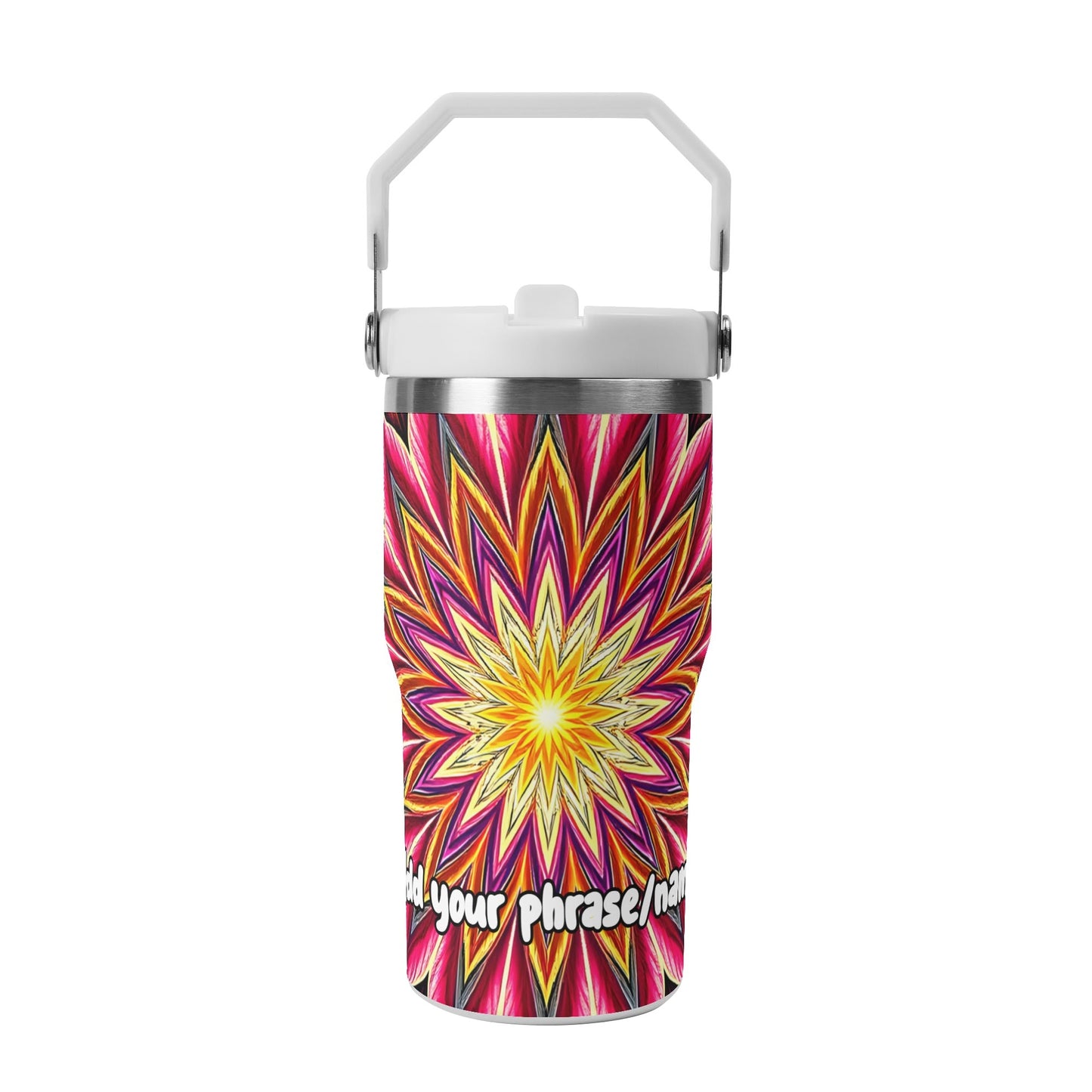 Sacred Lotus Mandala 20oz Tumbler – Mystic Mandalas Collection