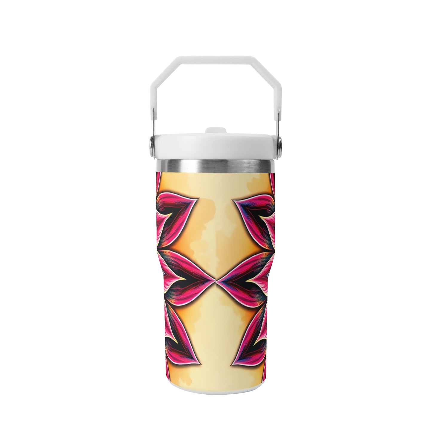 Sacred Lotus Mandala 20oz Tumbler – Mystic Mandalas Collection
