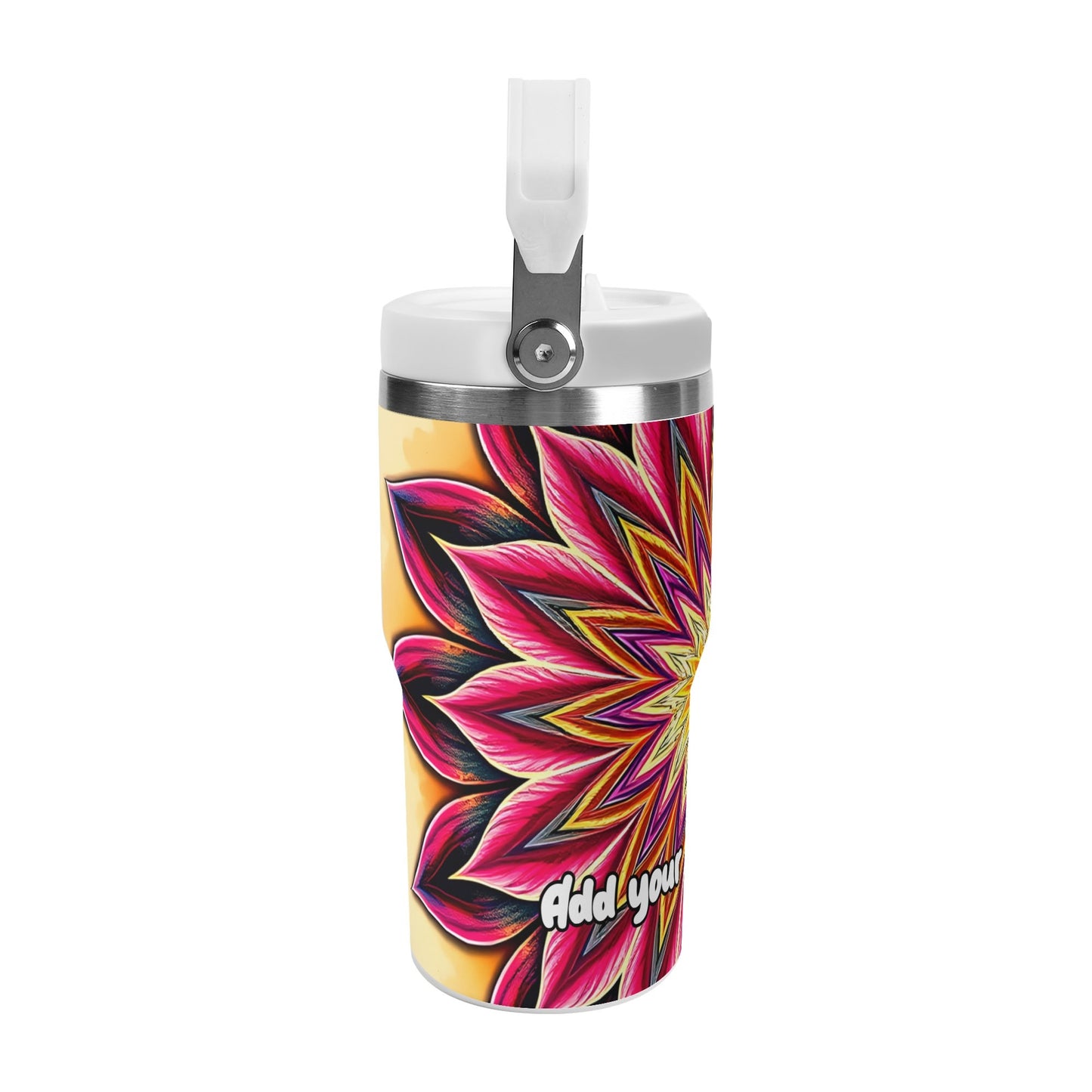 Sacred Lotus Mandala 20oz Tumbler – Mystic Mandalas Collection