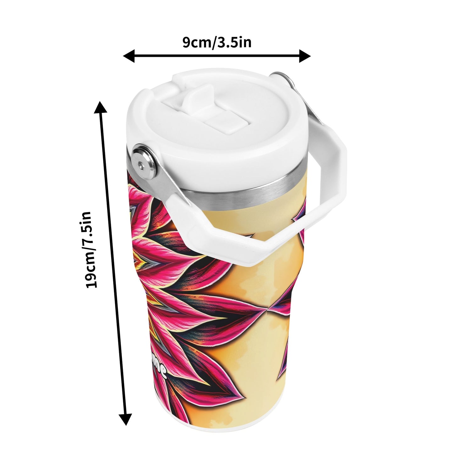 Sacred Lotus Mandala 20oz Tumbler – Mystic Mandalas Collection