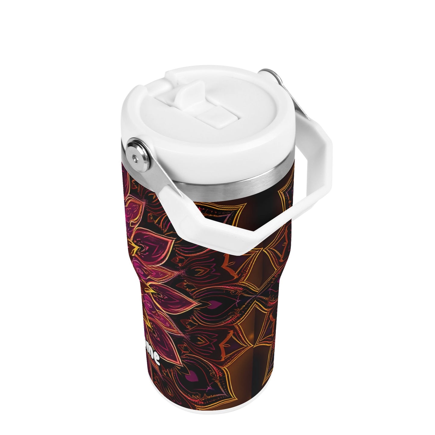 Radiant Spiritual Mandala 20oz Tumbler – Mystic Mandalas Collection