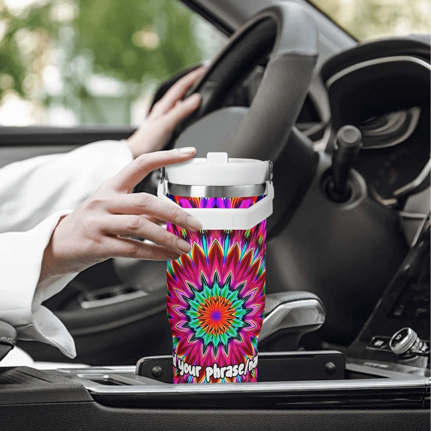 Kaleidoscope Mandala 30oz Tumbler – Mystic Mandalas Collection
