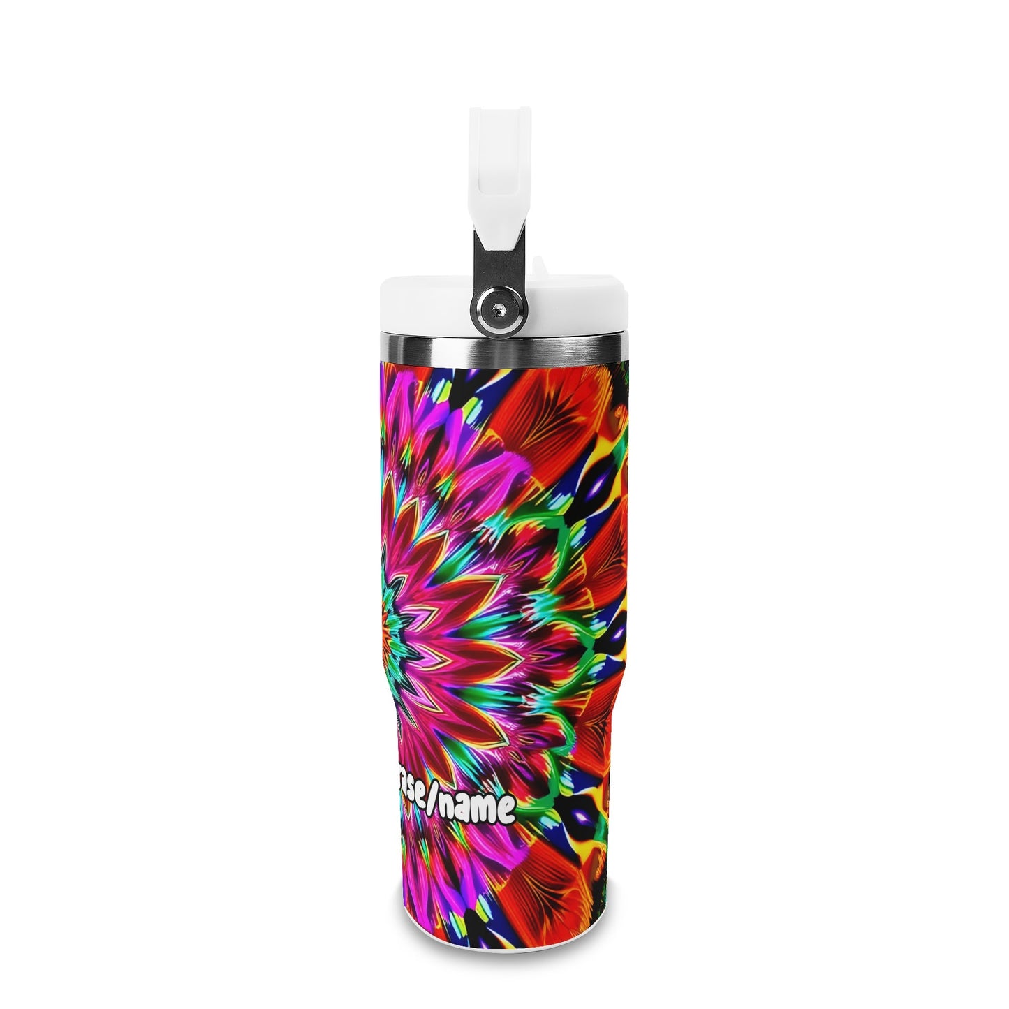 Kaleidoscope Mandala 30oz Tumbler – Mystic Mandalas Collection