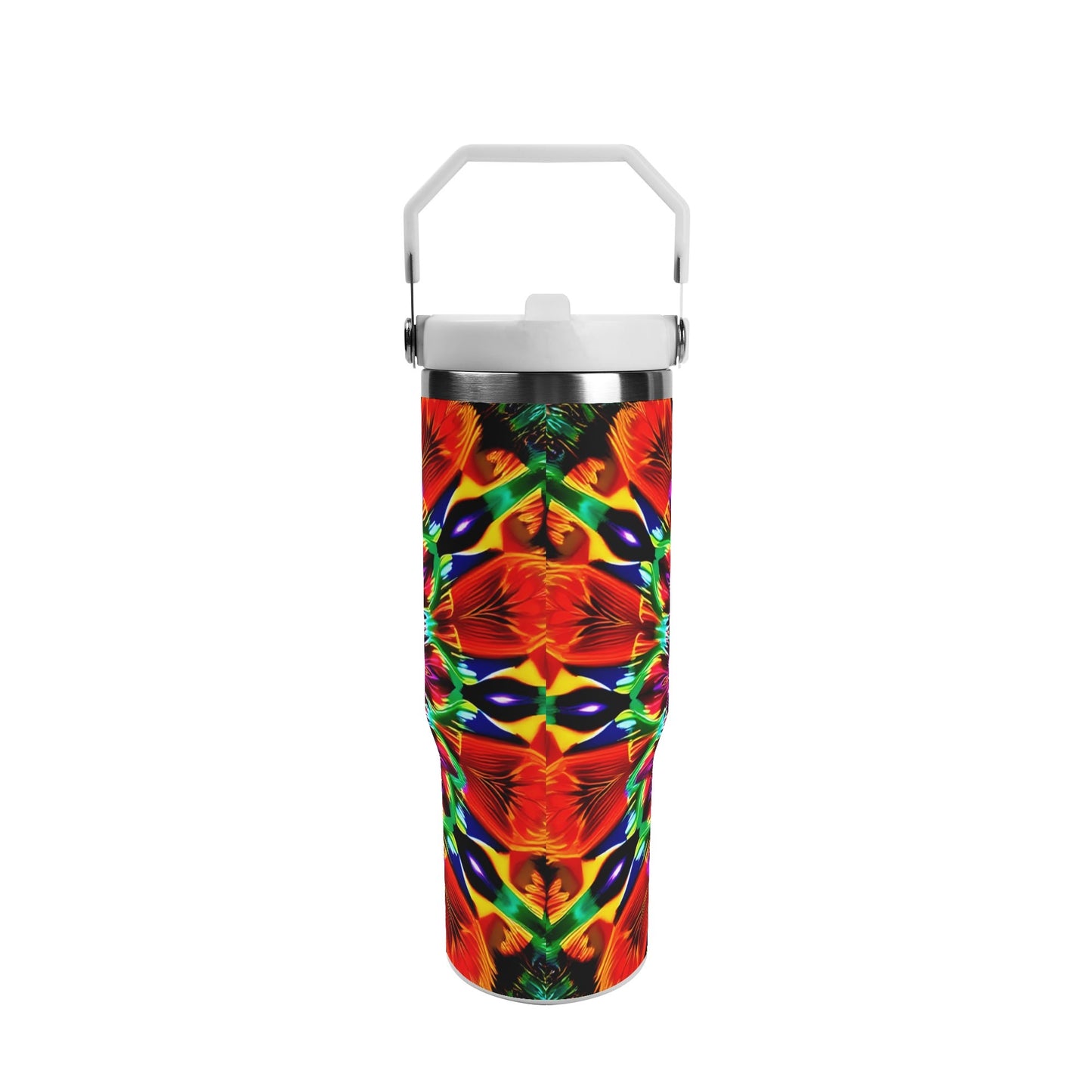 Kaleidoscope Mandala 30oz Tumbler – Mystic Mandalas Collection