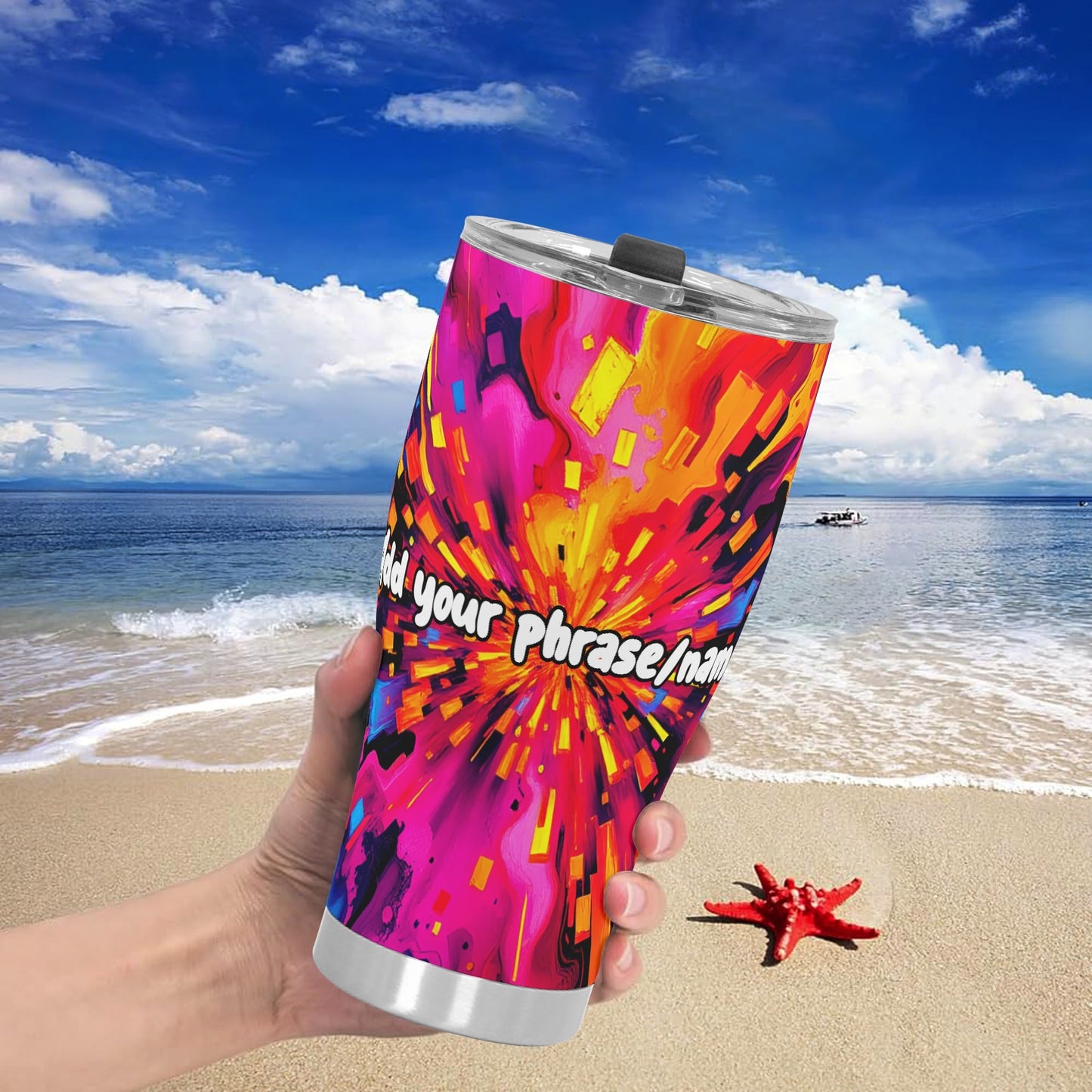 Sinners Festival 30oz Tumbler – Psychedelic Stainless Steel Mug
