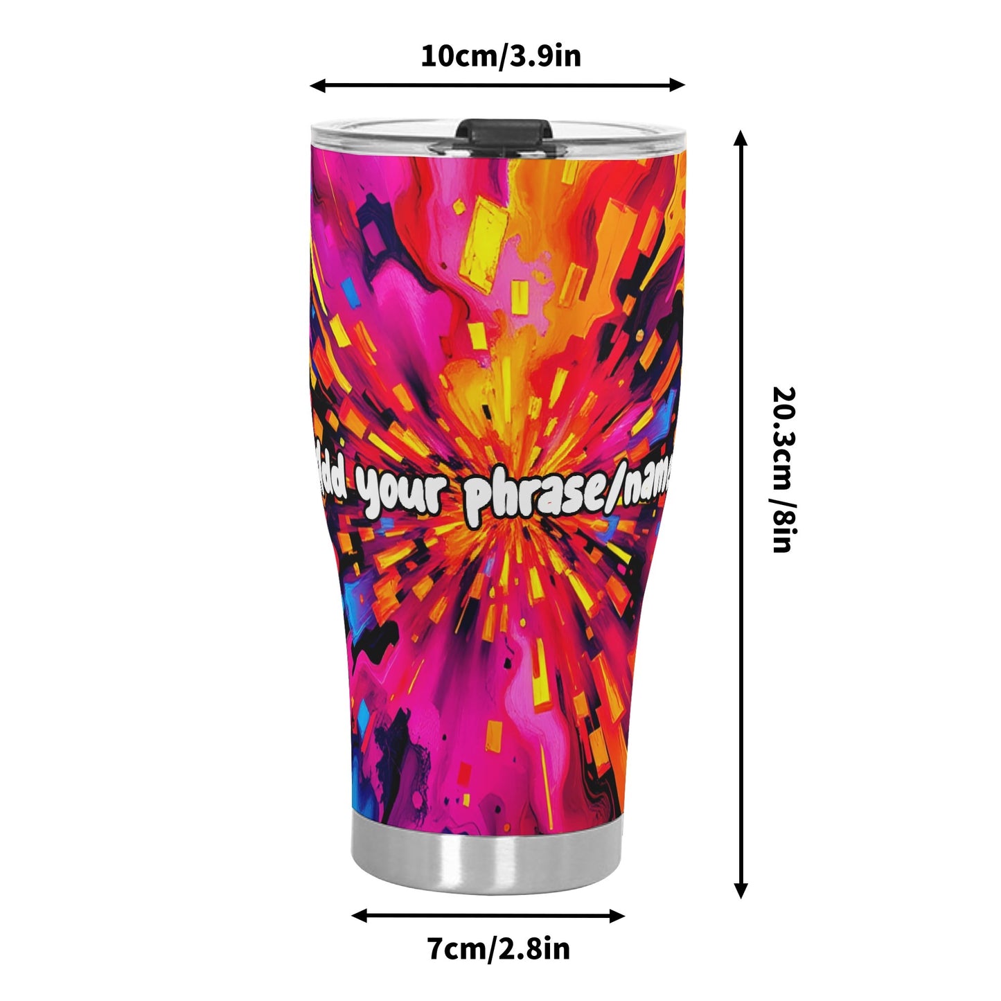 Sinners Festival 30oz Tumbler – Psychedelic Stainless Steel Mug