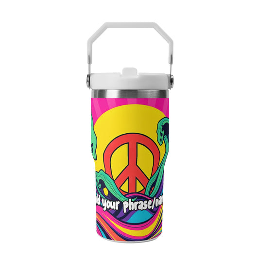 Psychedelic Peace Wave 20oz Tumbler – Festival Fever Collection