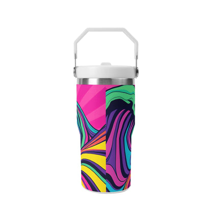 Psychedelic Peace Wave 20oz Tumbler – Festival Fever Collection