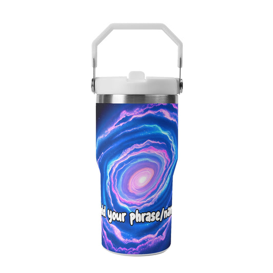 Gravitational Wave Spiral 20oz Tumbler – Cosmic Dreams Collection