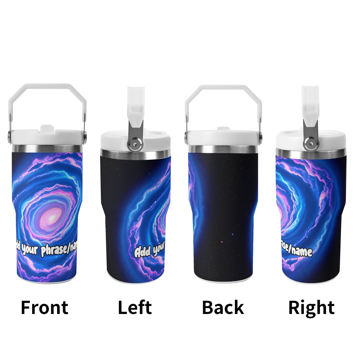 Gravitational Wave Spiral 20oz Tumbler – Cosmic Dreams Collection