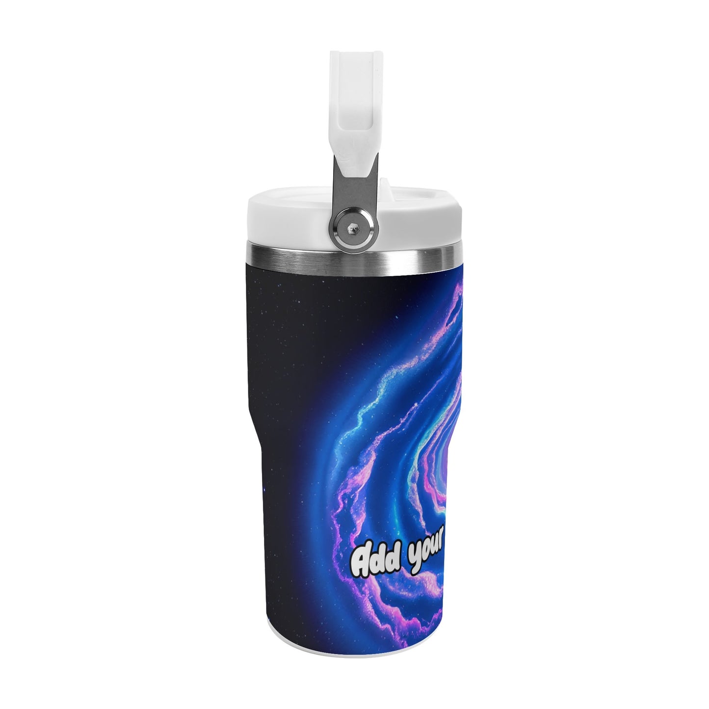 Gravitational Wave Spiral 20oz Tumbler – Cosmic Dreams Collection