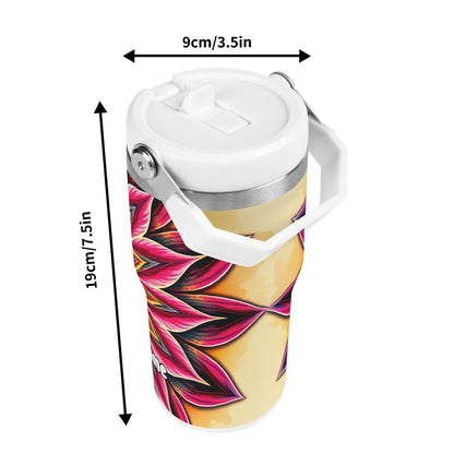 Sacred Lotus Mandala 20oz Tumbler – Mystic Mandalas Collection
