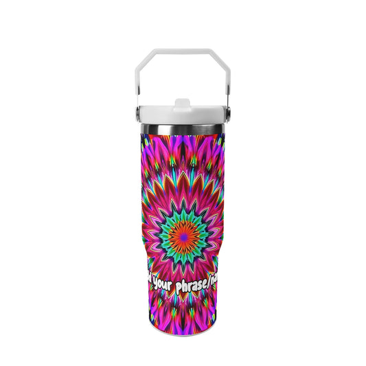 Kaleidoscope Mandala 30oz Tumbler – Mystic Mandalas Collection