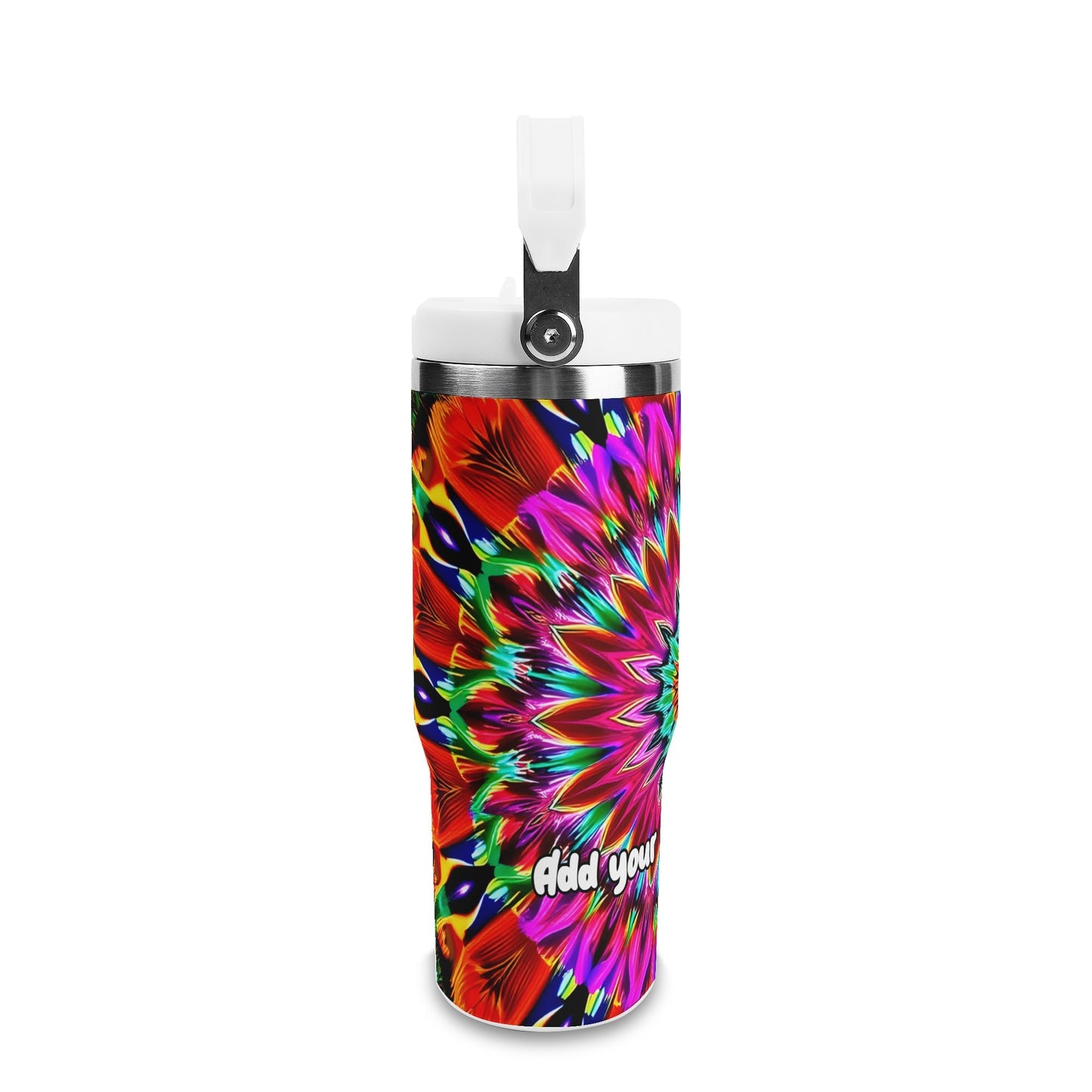 Kaleidoscope Mandala 30oz Tumbler – Mystic Mandalas Collection