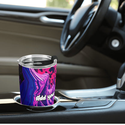 Cosmic Trip 20oz Stainless Steel Tumbler – Psychedelic Galaxy Design
